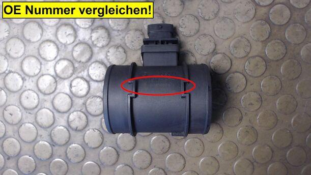 Foto: LUFTMASSENMESSER BOSCH eines Opel Astra 1.7 CDTI Caravan