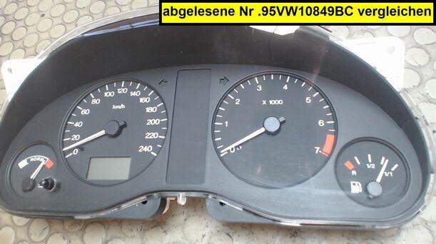 Foto: TACHOEINHEIT eines Ford Galaxy C