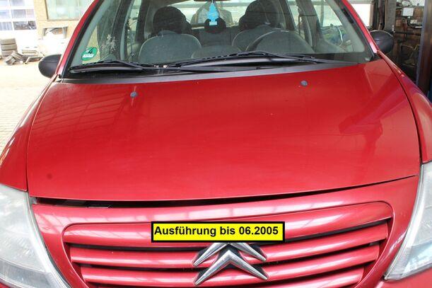 Foto: MOTORHAUBE eines Citroen C3 1.4 HDi