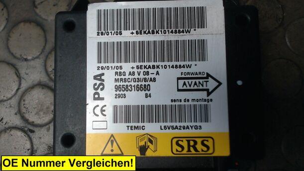 Foto: STEUERGERÄT AIRBAG eines Citroen C3 1.4 HDi