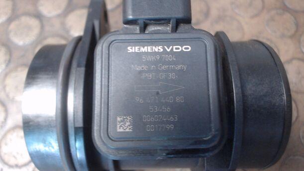 Foto: LUFTMASSENMESSER SIEMENS eines Citroen C3 1.4 HDi
