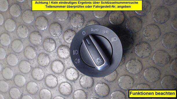 Foto: LICHTSCHALTER eines VW Golf 1.6 TDI DPF