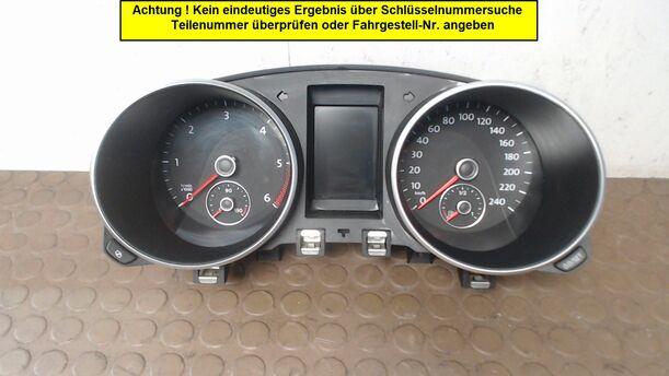 Foto: TACHOEINHEIT eines VW Golf 1.6 TDI DPF