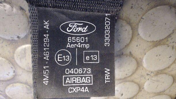 Foto: SICHERHEITSGURT VORNE RECHTS (4/5-TÜREr) eines Ford Focus Turnier 1.6 16V