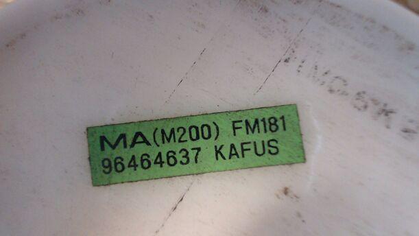 Foto: KRAFTSTOFFPUMPE eines Chevrolet Matiz 1.0 Gas Comfortline