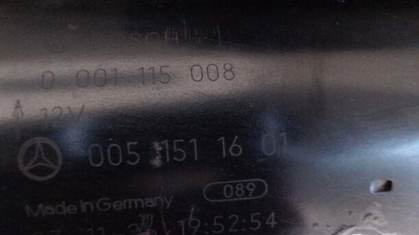 Foto: ANLASSER / STARTER BOSCH eines Mercedes-Benz A 170 CDI L CL