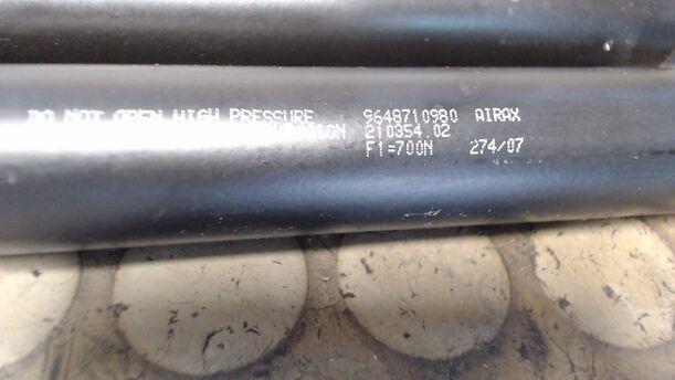 Foto: GASDRUCKFEDERN DACH/ VERDECK eines Citroen C3 Pluriel 1.4