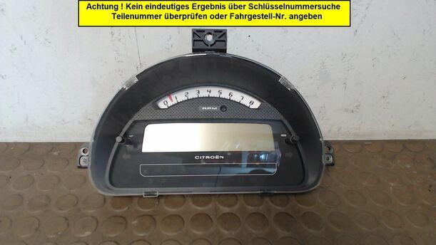 Foto: TACHOEINHEIT eines Citroen C3 Pluriel 1.4