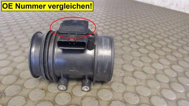 Foto: LUFTMASSENMESSER DENSO eines Volvo S60 2.4 GL