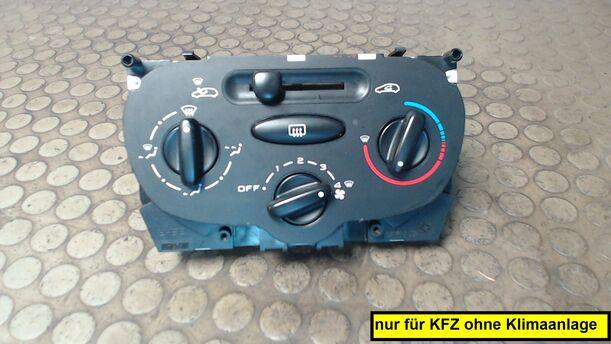 Foto: HEIZUNGSBETÄTIGUNG eines Peugeot 206 60