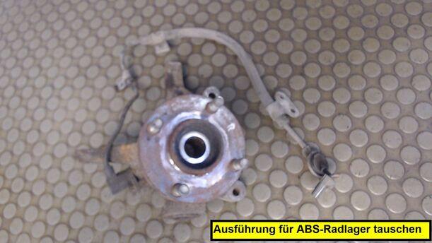 Foto: ACHSSCHENKEL VORN RECHTS eines Nissan Micra 1.3