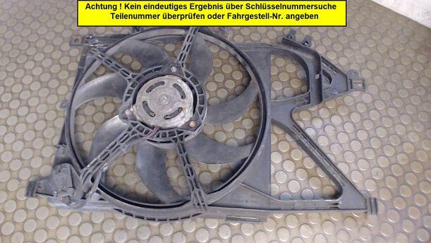 Foto: ELEKTROLÜFTER eines Opel Corsa 1.4 16V GL