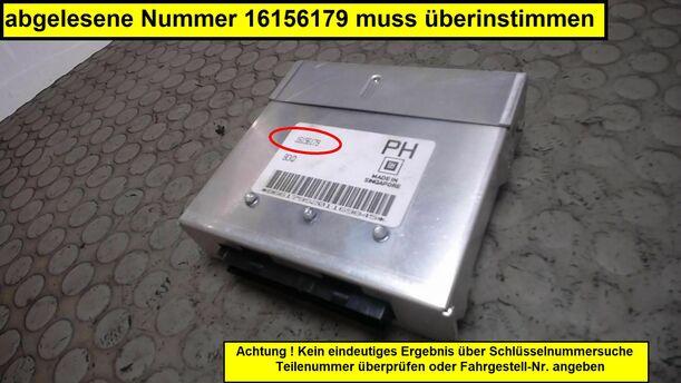 Foto: STEUERGERÄT EINSPRITZUNG eines Opel Astra