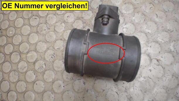 Foto: LUFTMASSENMESSER BOSCH eines Opel Combo 1.7 Life (7-Si.)