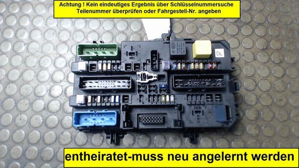 Foto: SICHERUNGSKASTEN ELEKTRONIKMODUL eines Opel Astra 1.9 CDTI Caravan