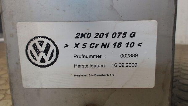 Foto: KRAFTSTOFFTANK eines VW Caddy 2.0 EcoFuel Life (7-Si.)