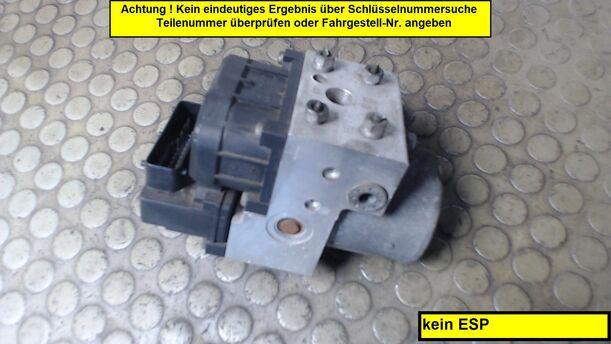 Foto: HAUPTBREMSAGGREGAT ABS eines Opel Astra 1.6 Caravan