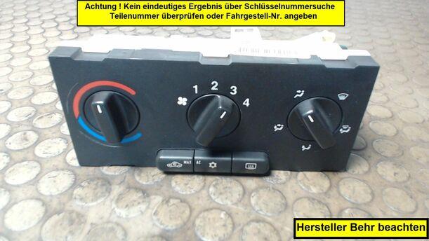 Foto: HEIZUNGSBETÄTIGUNG eines Opel Astra 1.6 Caravan