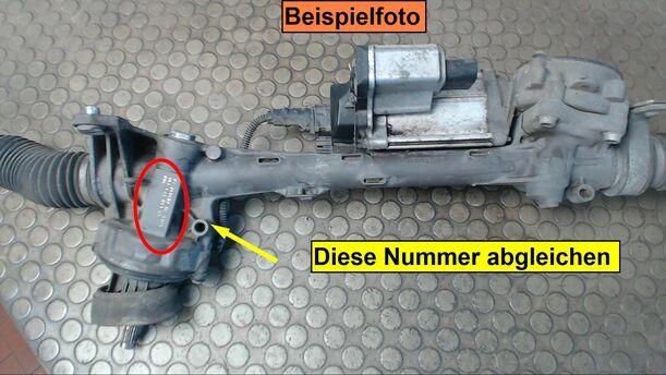 Foto: LENKGETRIEBE ELEKTRISCH eines VW Touran 1.9 TDI C