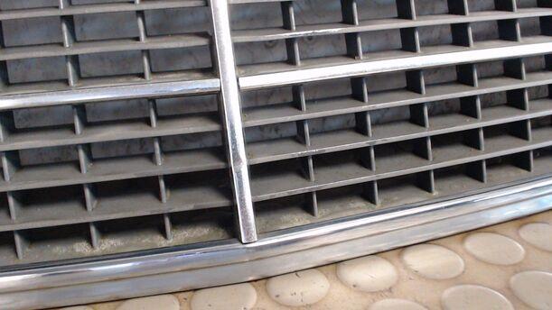 Foto: KÜHLERGRILL (CLASSIC) eines Mercedes-Benz E 220 D C