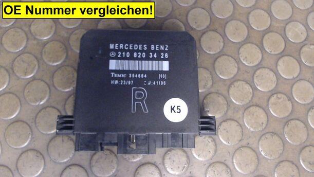 Foto: TÜRSTEUERGERÄT VORN RECHTS eines Mercedes-Benz E 220 D C