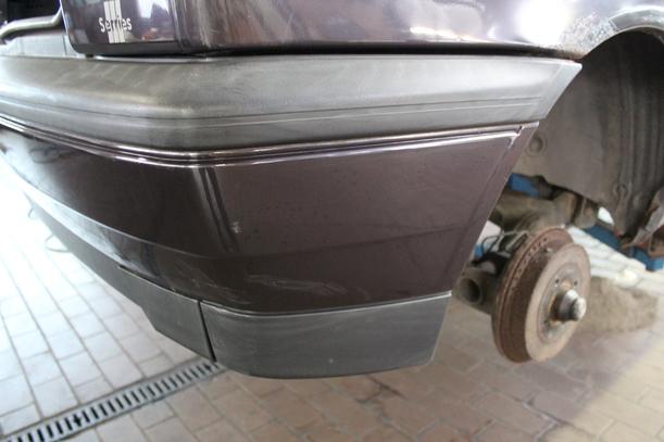 Foto: STOßSTANGE HINTEN eines VW Golf 1.6 C