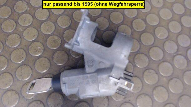 Foto: ZÜNDSCHLOSS eines VW Golf 1.6 C