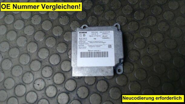 Foto: STEUERGERÄT AIRBAG eines Peugeot 307 HDi SW 110 C