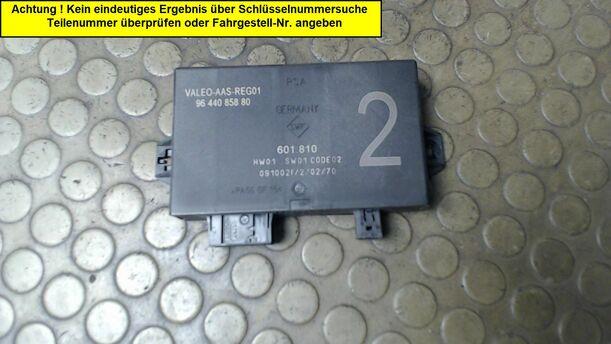 Foto: STEUERGERÄT PARKHILFE/ PDC eines Peugeot 307 HDi SW 110 C