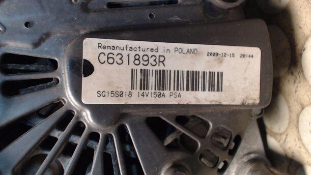 Foto: LICHTMASCHINE eines Peugeot 307 HDi SW 110 C