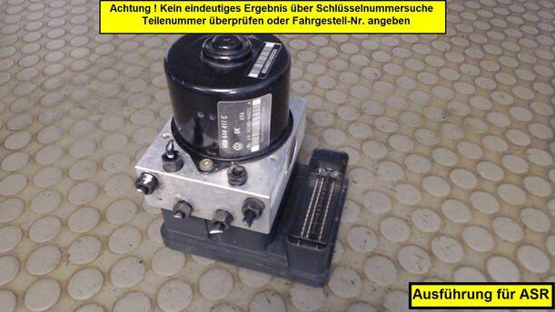 Foto: HAUPTBREMSAGGREGAT ABS/ASR eines VW Polo 1.4 FSI