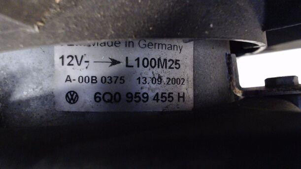 Foto: ELEKTROLÜFTER / DOPPELLÜFTER eines VW Polo 1.4 FSI C