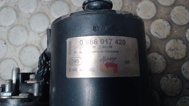 Foto: ANLASSER / STARTER BOSCH eines Opel Zafira 2.2 DTI