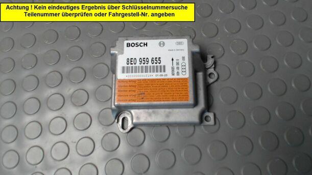 Foto: STEUERGERÄT AIRBAG eines Audi A4 Avant 2.0