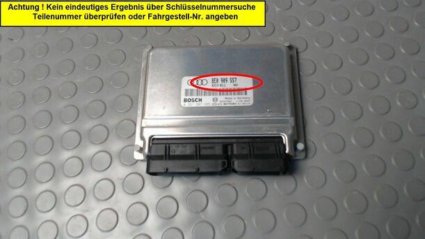 Foto: STEUERGERÄT EINSPRITZUNG eines Audi A4 Avant 2.0