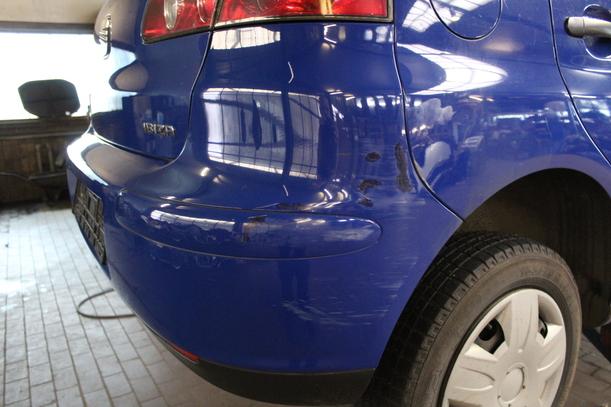 Foto: STOSSFÄNGER/ STOßSTANGE HINTEN eines Seat Ibiza 1.2 12V Tour