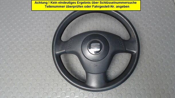Foto: LENKRAD OHNE AIRBAG eines Seat Ibiza 1.2 12V