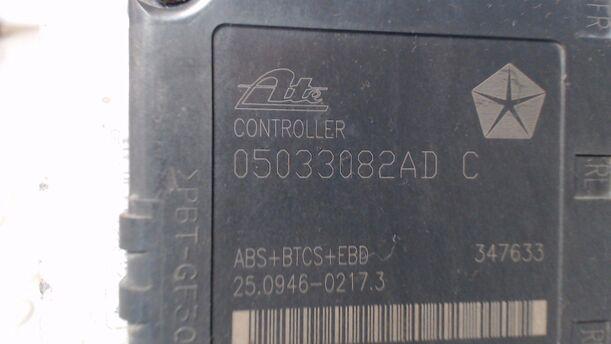 Foto: HAUPTBREMSAGGREGAT ABS eines Chrysler PT Cruiser 2.0 CL