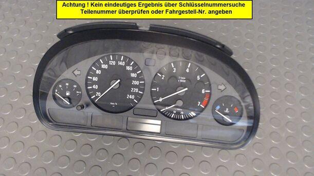 Foto: TACHOEINHEIT / KOMBIINSTRUMENT eines BMW 520i