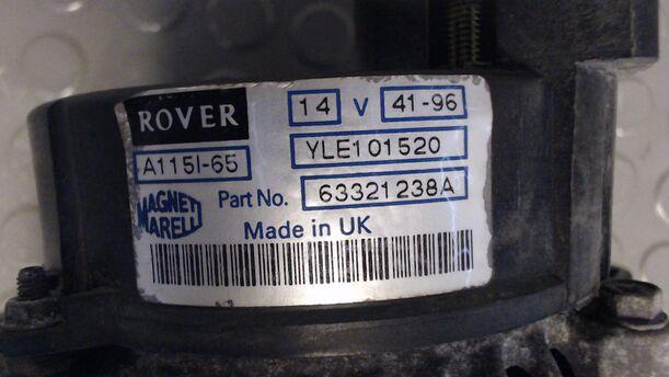 Foto: LICHTMASCHINE eines Rover 214