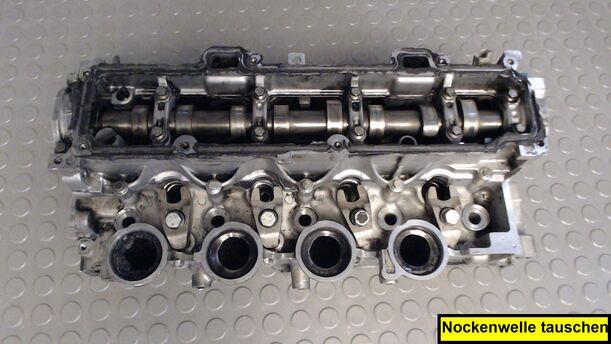 Foto: ZYLINDERKOPF BHZ eines Peugeot 206 HDi eco 70