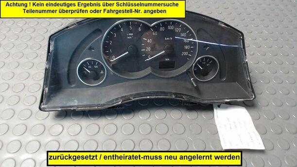 Foto: TACHOEINHEIT (ENTHEIRATET) eines Opel Meriva 1.7 CDTI