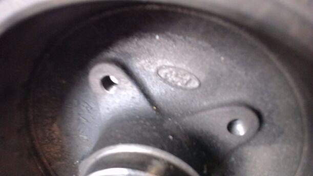 Foto: BREMSTROMMELN HINTEN eines Ford Escort C