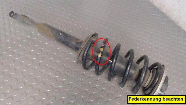 Foto: FEDERBEIN VORN LINKS eines Audi A4 Avant 1.6 C