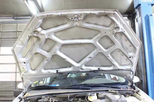Foto: MOTORHAUBE eines Ford Focus