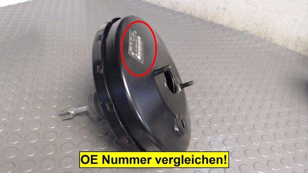Foto: BREMSKRAFTVERSTÄRKER eines Dacia Sandero 1.4 MPI