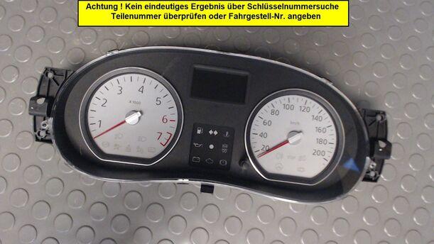 Foto: TACHOEINHEIT / KOMBIINSTRUMENT eines Dacia Sandero 1.4 MPI