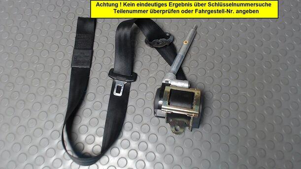 Foto: SICHERHEITSGURT VORN RECHTS (VOR FACELIFT-2/3 TÜRER) eines Audi A3 1.9 TDI C