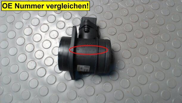 Foto: LUFTMASSENMESSER BOSCH eines Audi A3 1.9 TDI C