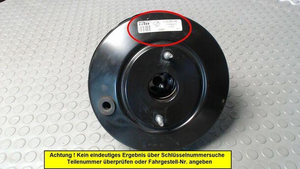 Foto: BREMSKRAFTVERSTÄRKER eines Ford Ka 1.2 255 592/Z24